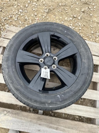 P215/60R17 TIRE ON JEEP RIM