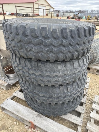 (4) QR78-16 TIRES BUCKSHOT MUDDERS