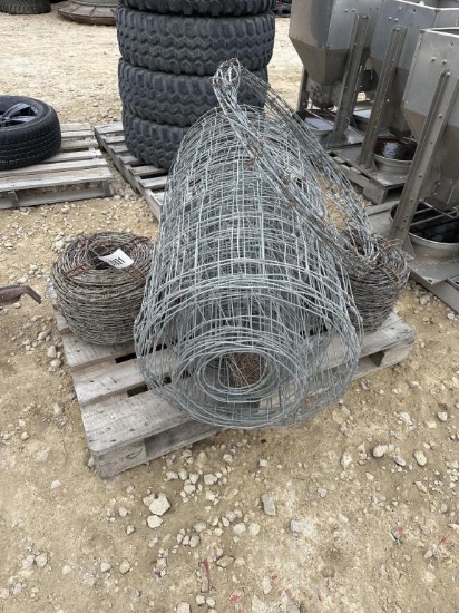 (2) ROLLS OF BARB WIRE
