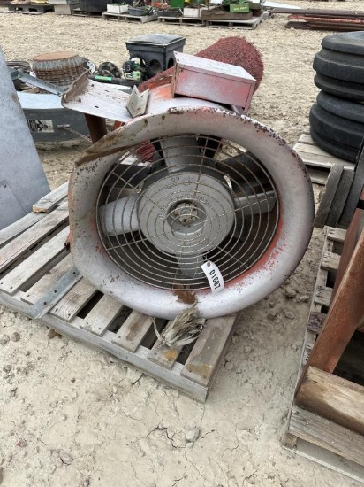 22" BIN FAN & TRANSITION