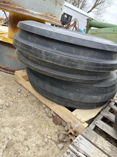 (2) 11.00 X 16 3 RIB TIRES