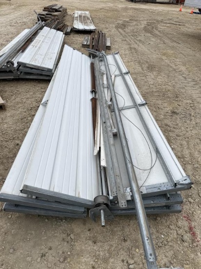 12 X 12 OVERHEAD DOOR W/ HARDWARE
