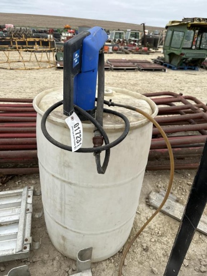 55 GALLON DRUM FOR DEF WITH PUMP