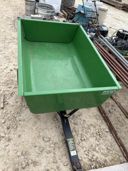 JOHN DEERE LAWN CART