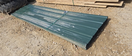 BUNDLE OF GREEN BARN STEEL 12'