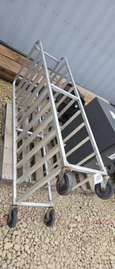 SET OF SHELVES- ALUMINUM