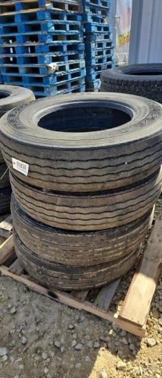 (4) 275 / 27.5 SEMI TIRES