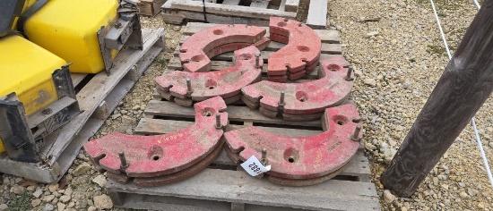 SETS OF REAR 1/2 WEIGHTS