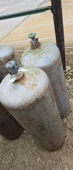 (2) 100# CYLINDERS