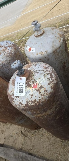 (2) 100# CYLINDERS