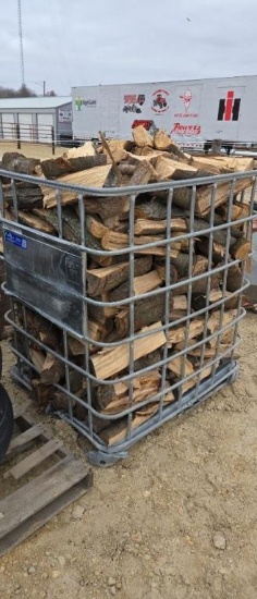 CRATE OF FIREWOOD