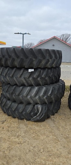 (4) 480/80R46 TIRES