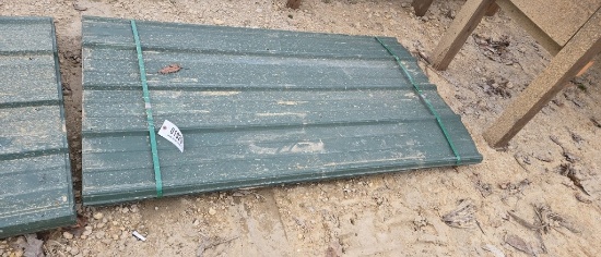 PIECES STEEL SIDING 5'6"