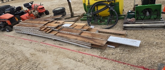 (65) PIECES OF CEDAR SIDING