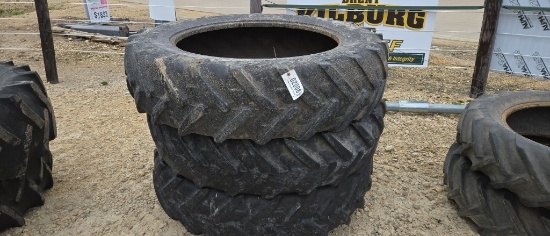 (3) 380/80R38 TIRES