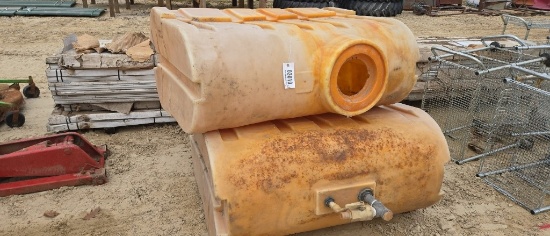 (2) SADDLE TANKS