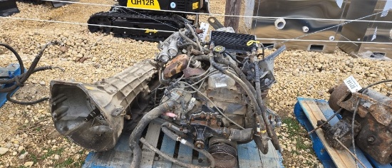 1989 FORD 460 CI ENGINE WITH TRANSMISSION