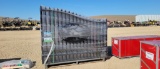 (2) GREAT BEAR 20' BI-PARTING WROUGHT IRON GATES