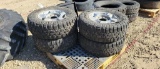 (4) LT265/70R17 TRUCK TIRES