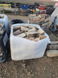 TOTE OF FIRE WOOD