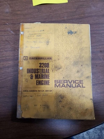 Cat 3208 Engine Service Manual