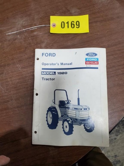 Ford 1920 Tractor Manual