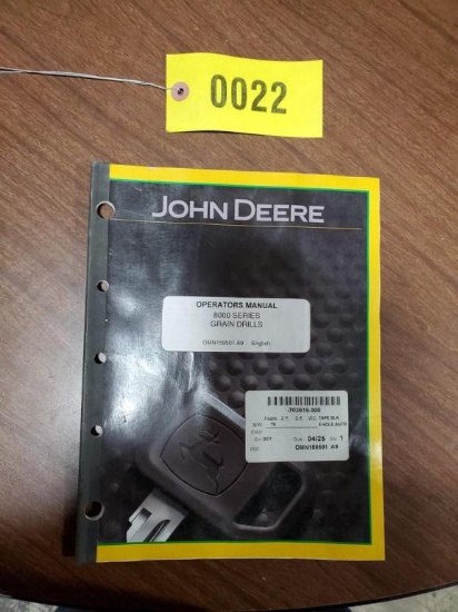 John Deere 8000 Series Grain Drill Manual