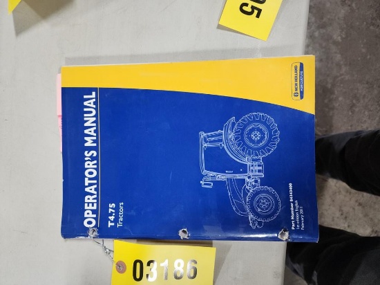 New Holland T4.75 Tractor Manual