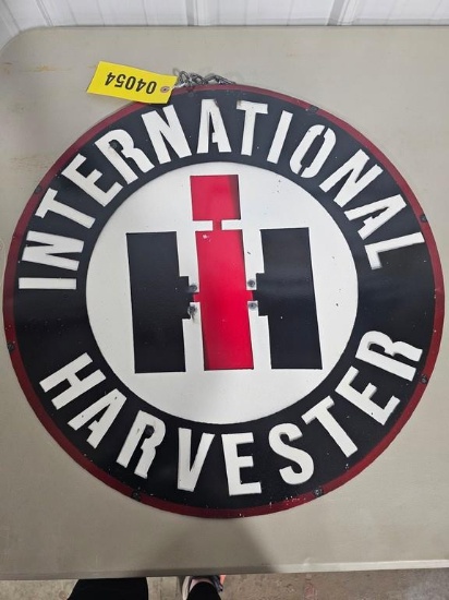 Interntional Harvester Metal Sign