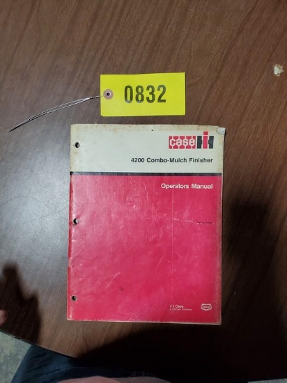 Case IH 4200 Mulch Finisher Manual