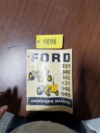 Ford 231-545 Tractor Manual