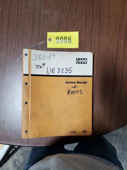 Case 383-89 Service & Parts Manual