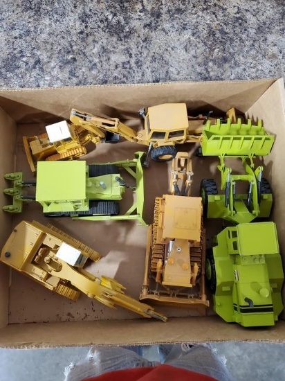 Box Of Assorted Construction Toys