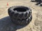 (2) FIRESTONE 18.4 X 38 TRACTION FIELD & ROAD