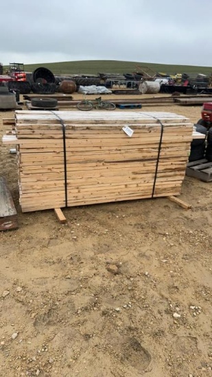(193) 2" X 4" X 6' BOARDS & (3) 2" X 4" X 8' BOARD