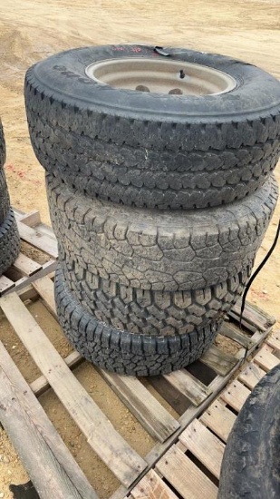 (4) DODGE 5 BOLT RIMS