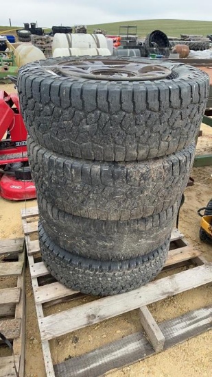 (4) CHEVY 6 BOLT RIMS