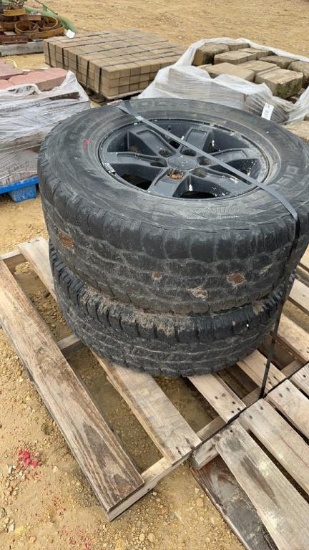 (2) CHEVY 6 BOLT RIMS