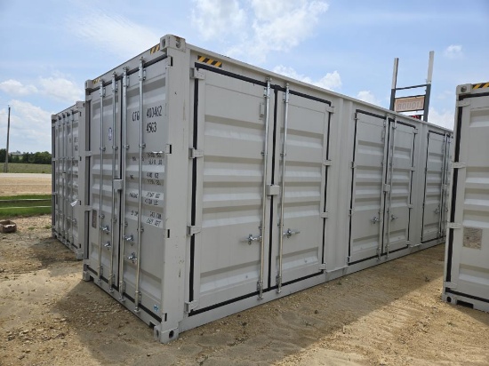 NEW 40' HIGH CUBE MULTI DOOR CONTAINER