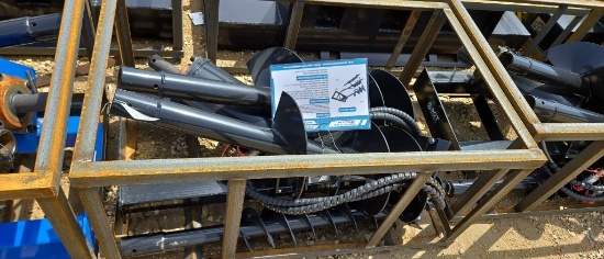 AGT SKID STEER AUGER WITH 3 BITS