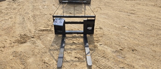 MOWER KING 48" SKID STEER PALLET FORKS