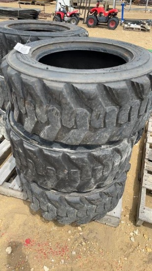 (6) 16.5-12 SKID STEER TIRES