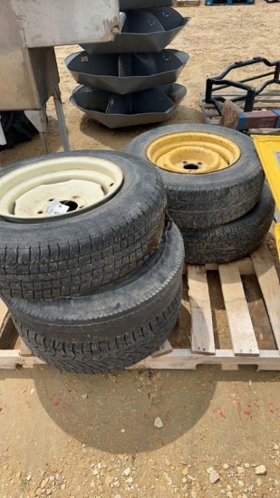 (5) WAGON RIMS