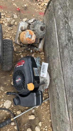 (2) OLD LAWN MOWER ENGINES