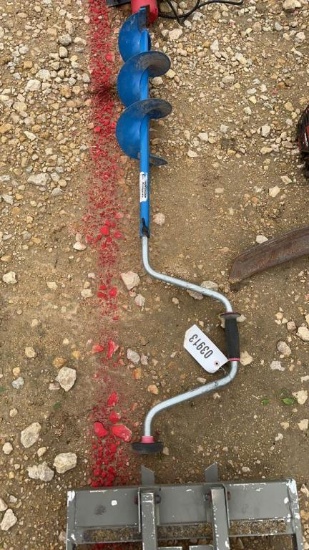 WOOD ICE AUGER
