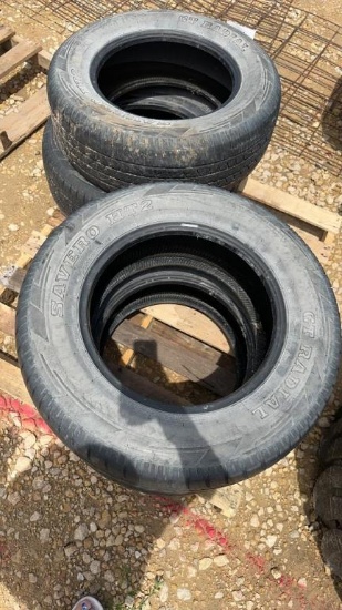 (4) SAVERO CT RADIALS P255/65R/17 TIRES