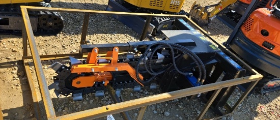 MOWER KING SKID STEER TRENCHER