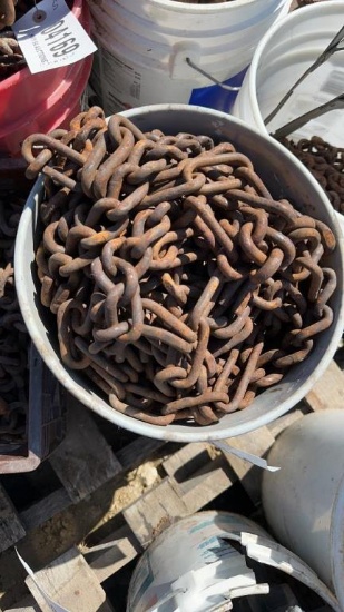 BUCKET OF CHAINS