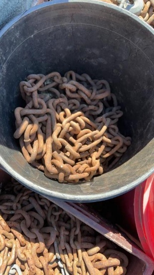 BUCKET OF CHAINS