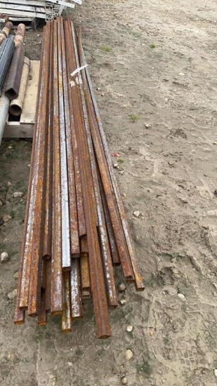 PILE OF 1" SQUARE TUBING